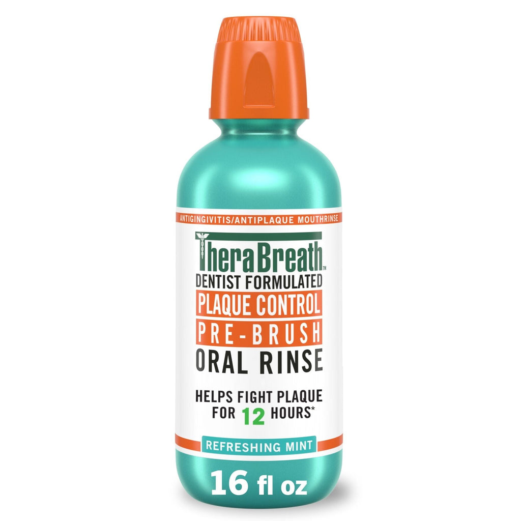 Plaque Control Pre-Brush Oral Rinse - Refreshing Mint Flavor ✦