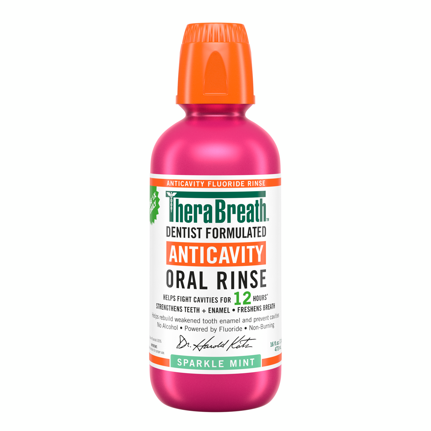 Anticavity Oral Rinse - Sparkle Mint ✓
