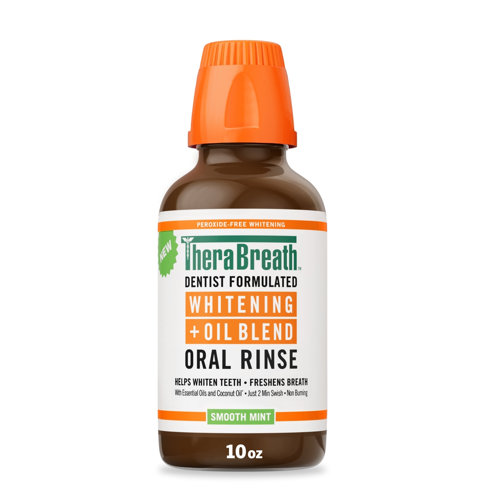 Whitening + Oil Blend Oral Rinse – Smooth Mint ※